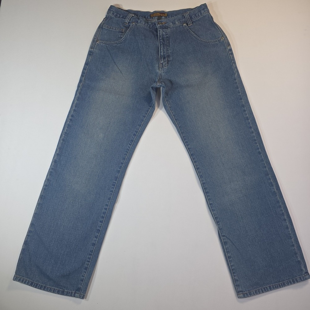 Rip Curl Womens Jeans 32x30 Straight Leg Light Wash Surf Skater Y2K